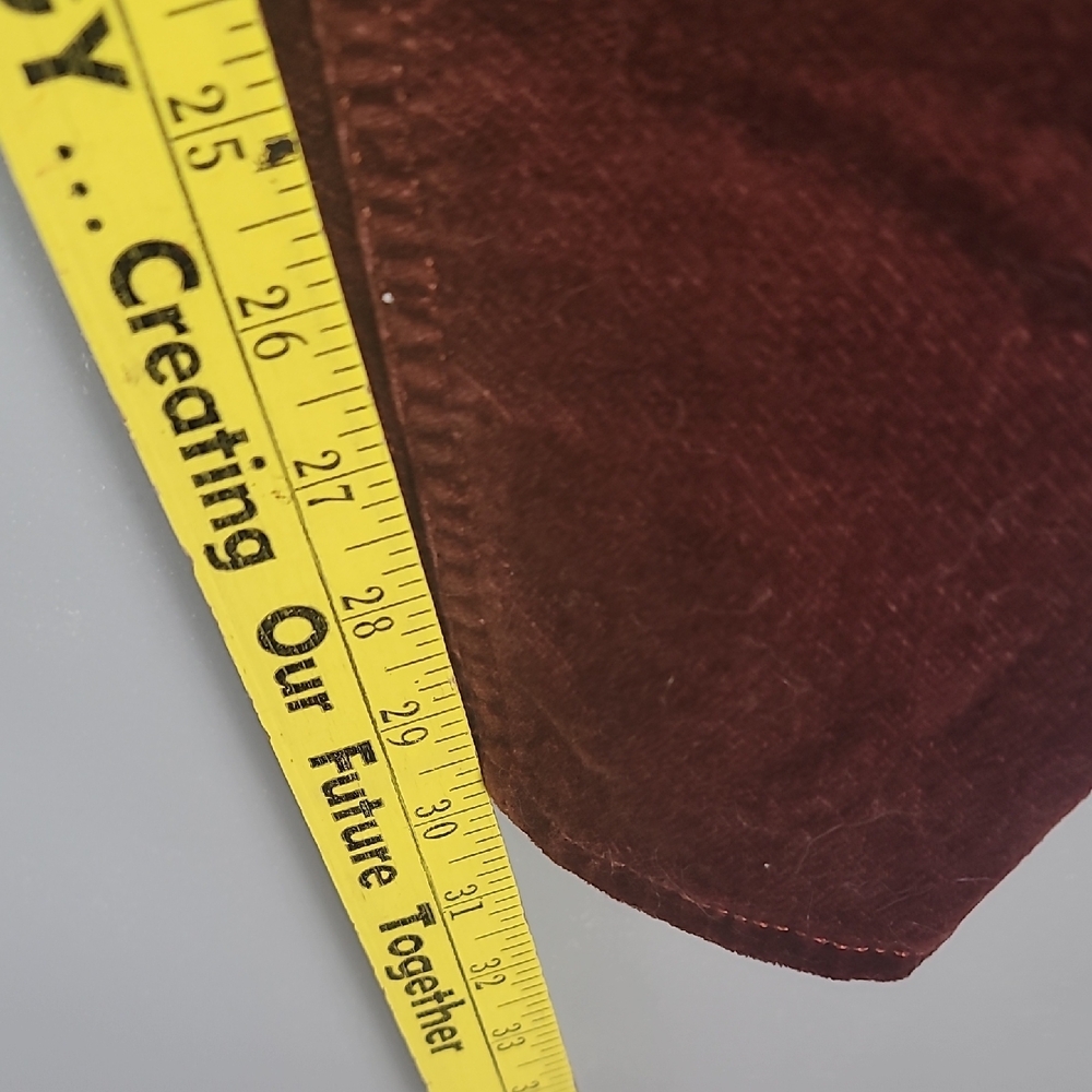 LOFT Corduroy Burgundy Red Pants Straight-Leg Pants - Picture 4 of 7